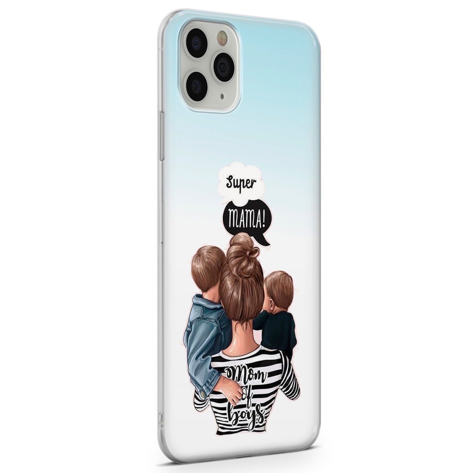 Girl Mom Phone Case Boy Mom Cover Fit for Iphone 13 14 12 - Etsy