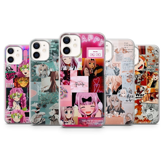 Buy Anime Phone Case Kawai Cover Fit for Iphone 14 Pro 13 12 Online in India  - Etsy