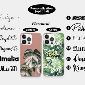 Plant Phone case Monstera Tropical Cover fit for iPhone 18 17 16 15 14 13 Pro Max Xr Xs, Google Pixel 10 Pro XL 9 8 7 6, Samsung S26 S25 FE image 9