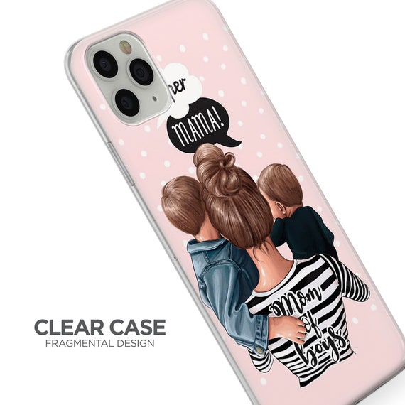 Mom Phone Case Baby Cover Fit for iPhone 17 16 15 14 13 12