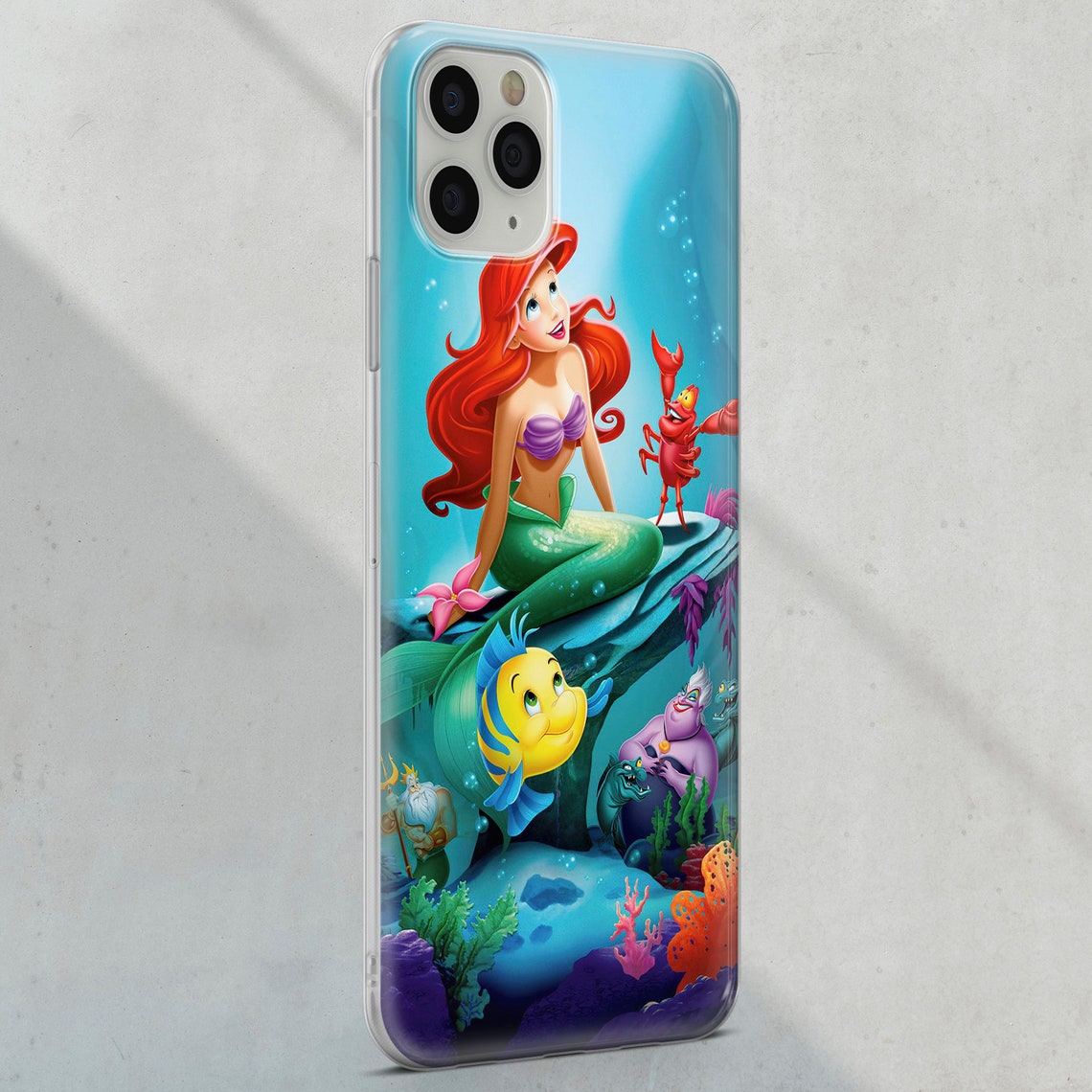 Ariel Phone Case Little Mermaid Cover Fit for Samsung S22 Etsy