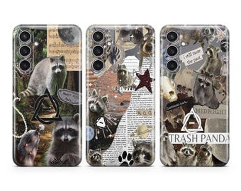 Coque Therian Raccoon Trash Panda pour Samsung S26 S25 S24 S23 S22 Plus Ultra FE S10 Galaxy Note 20 A16 A17 A57 A56 A16 A25