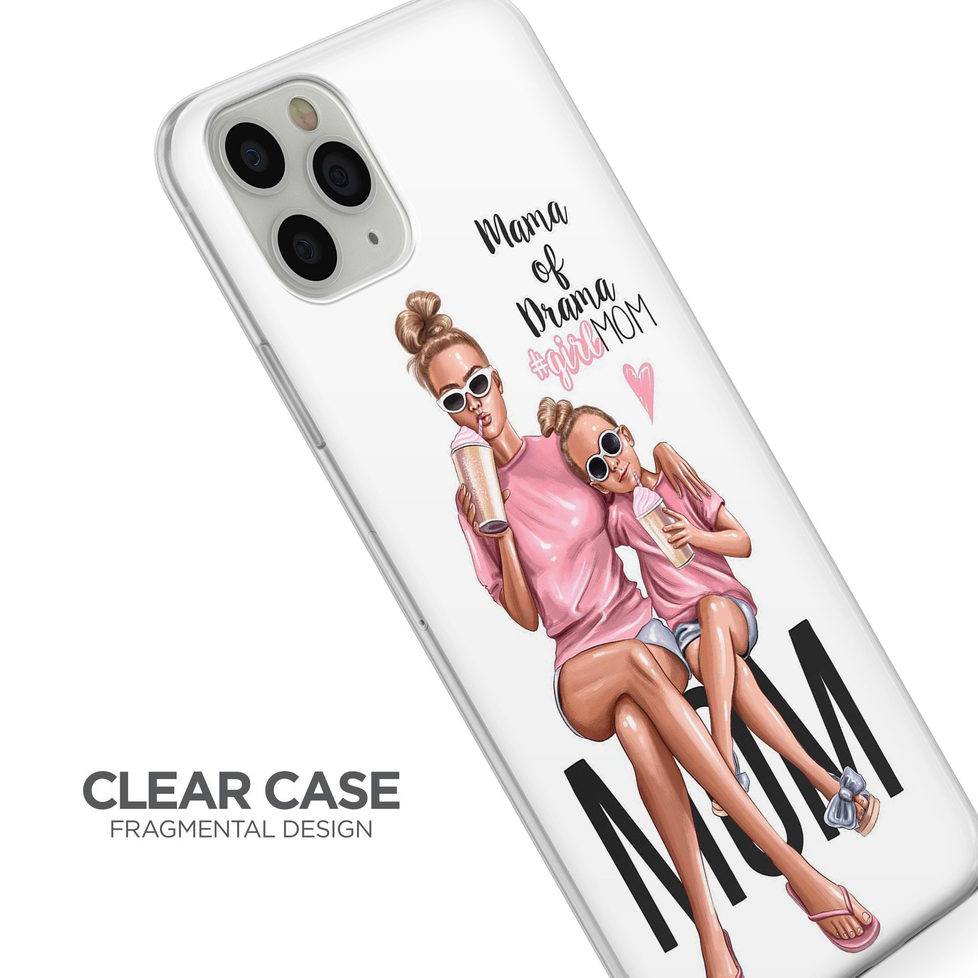 Girl Mom Phone Case Boy Mom cover fit for iPhone 14 Pro 13 Etsy.de