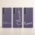 Custom Clear phone case Personalized cover fit for Samsung S26 S25 S24 S23 S22 Plus Ultra FE S10 Galaxy Note 20 A16 A17 A57 A56 A16 A25 A24 product logo