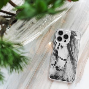 Coque andalouse Horse pour iPhone 17 16 15 14 13 12 Pro Max Xr Xs, Google Pixel 10 Pro XL 9 8 7 6, Samsung S26 S25 FE image 2