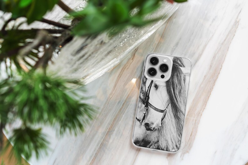 Coque andalouse Horse pour iPhone 17 16 15 14 13 12 Pro Max Xr Xs, Google Pixel 10 Pro XL 9 8 7 6, Samsung S26 S25 FE image 2