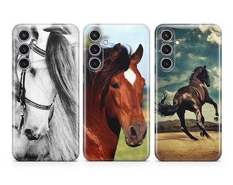 Horse phone case, Andalusian cover fit for Samsung S26 S25 S24 S23 S22 Plus Ultra FE S10 Galaxy Note 20 A16 A17 A57 A56 A16 A25 A24 A05 A32