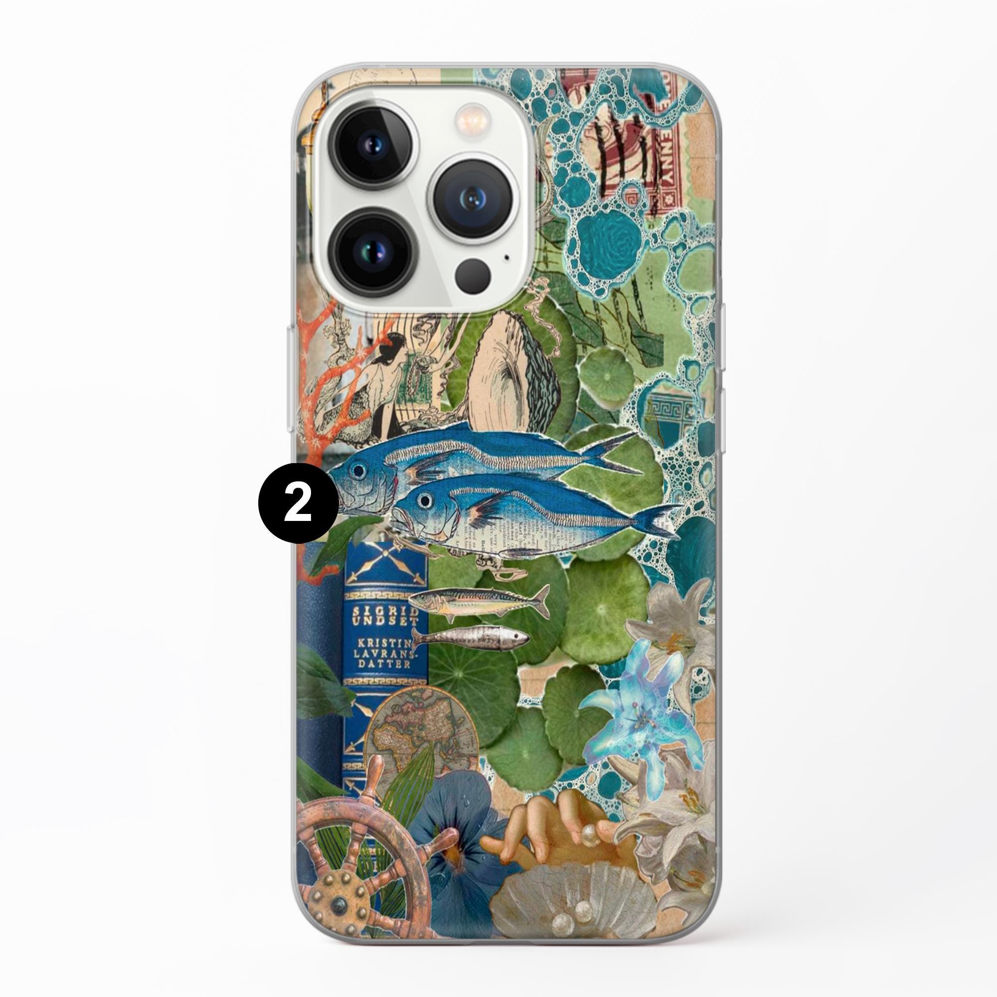 Koi Fish Phone Case Sardine Japanese Art Cover Fit for