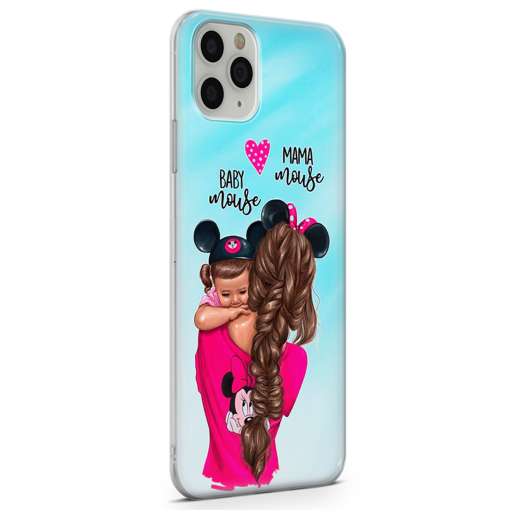 iPhoneアクセサリー mom Mom Phone Case Baby Cover Fit for iPhone 16 15 14 13 12 11