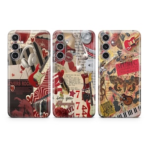Funda para teléfono Music Lover Pop Rock compatible con Samsung S25 S24 S23 S22 S21 Plus Ultra FE S10 Galaxy Note 20 A15 A16 A55 A56 A25 A24 A05