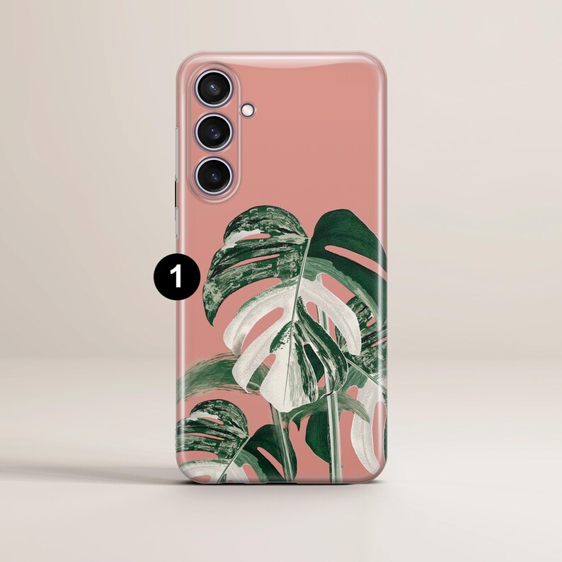 Plant Phone case Monstera Tropical Cover fit for Samsung S26 S25 S24 S23 S22 Plus Ultra FE S10 Galaxy Note 20 A16 A17 A57 A56 A16 A25 A24 1