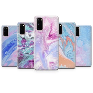 Marble phone case, Pastel cover fit for Samsung S25 S24 S23 S22 S21 Plus Ultra FE S10 Galaxy Note 20 A15 A16 A55 A56 A14 A25 A24 A05 A32 A33