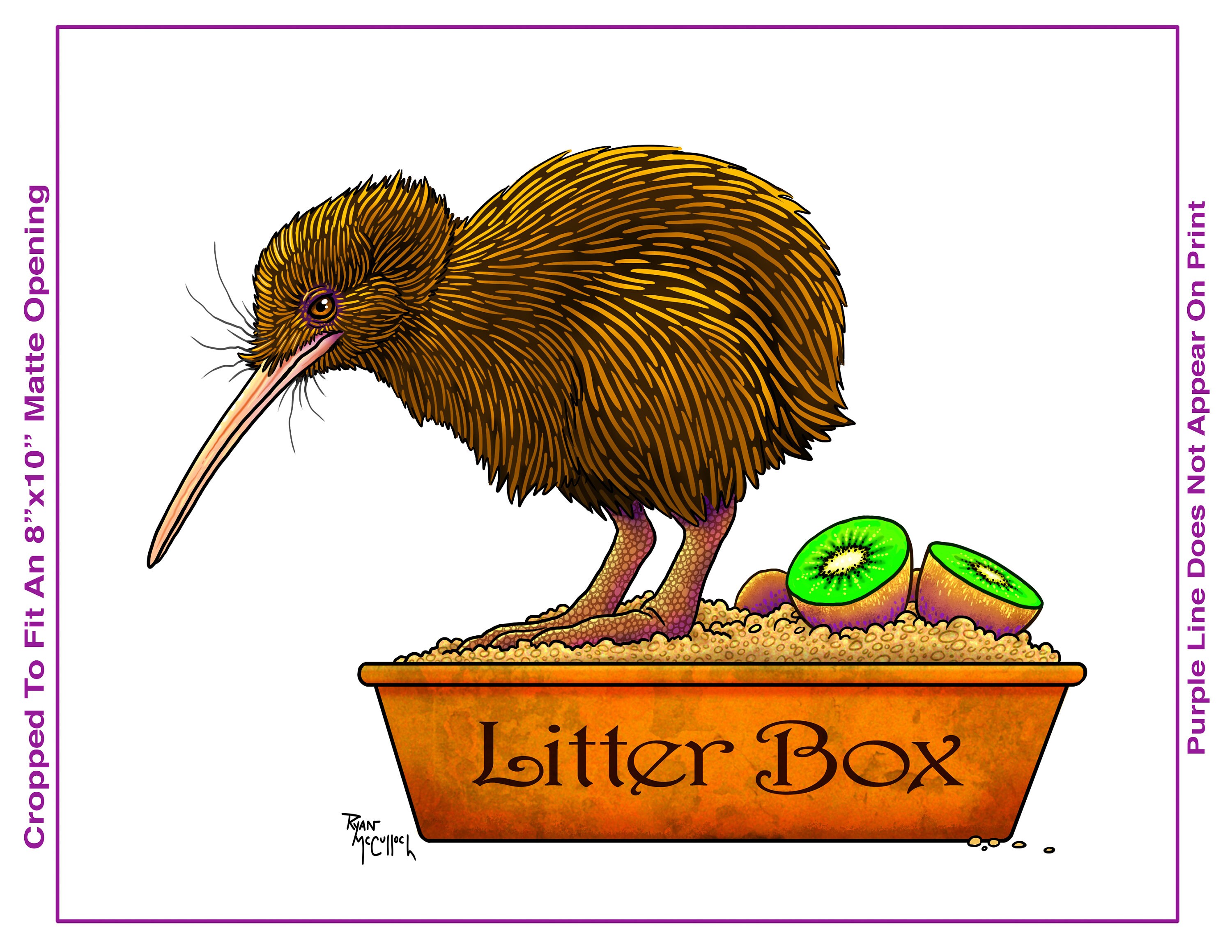 Signed Print: kiwi Harvesting_surreal Art - Etsy