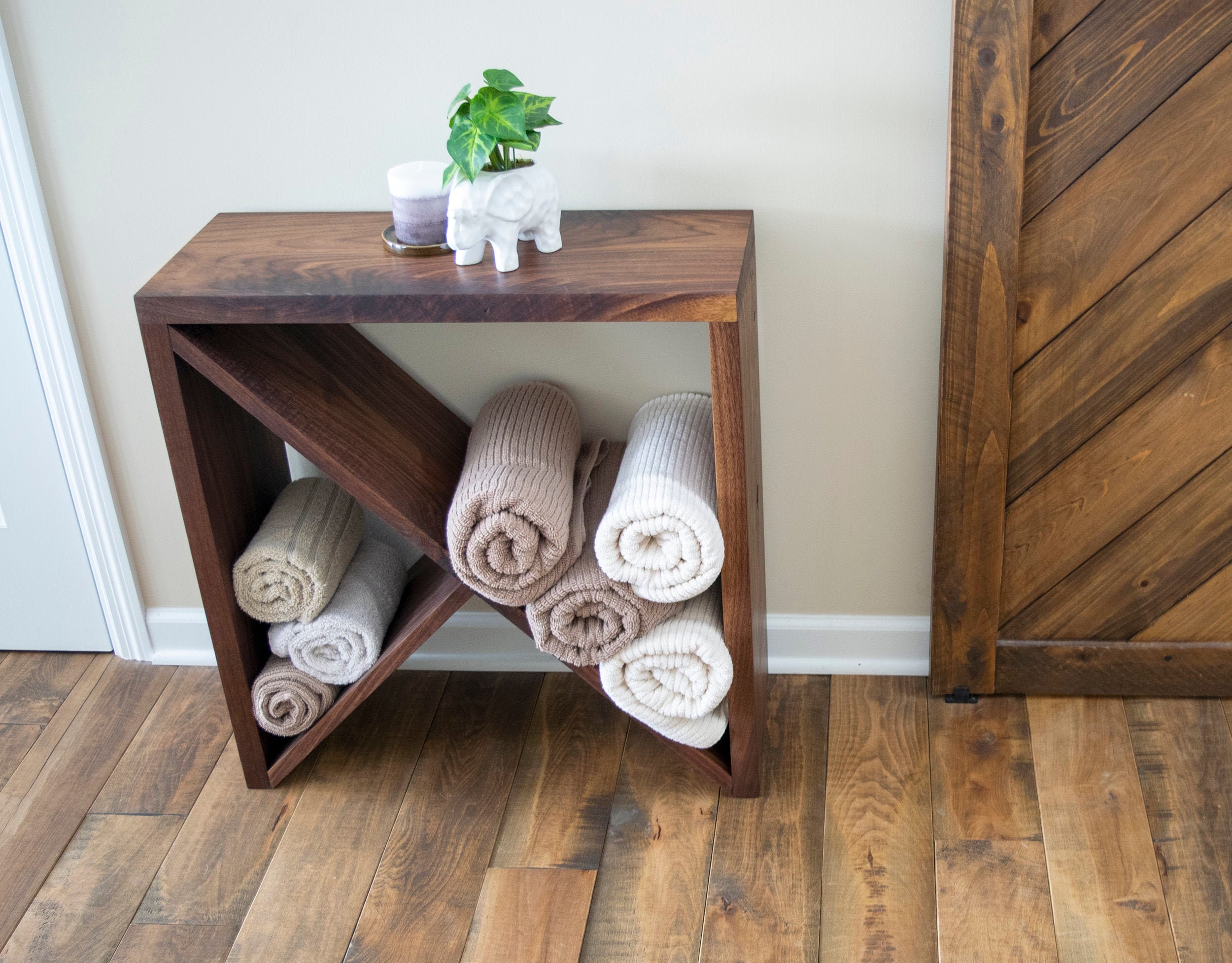 Towel Holder / Blanket Holder Etsy