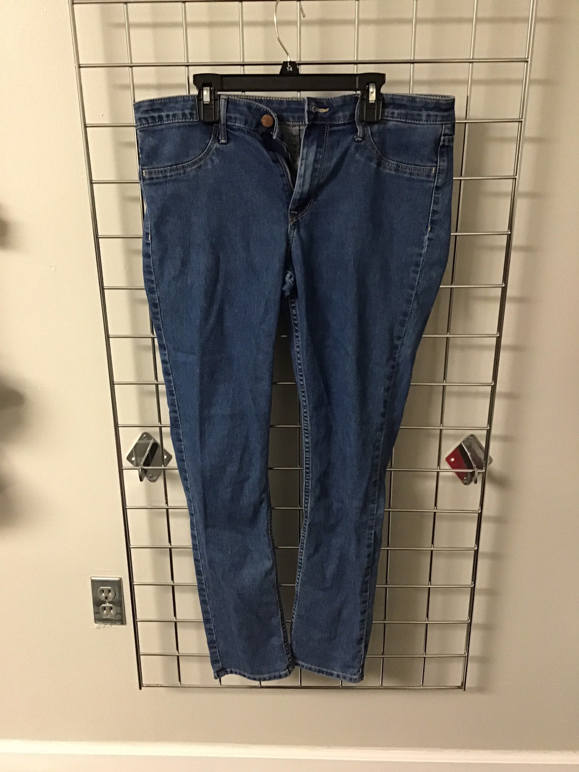 Angel and Cloud Painted Jeans Etsy