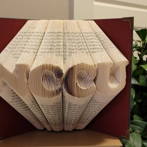 NCCU  Folded 3d Book,  College  Football  Fan  Gift, Sports  Art, HBCU, Christmas