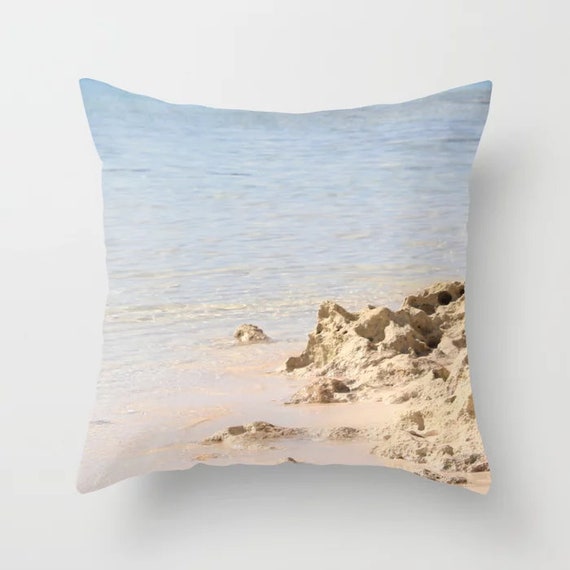 Coastal Throw Pillow Nautical Decor Beach Cottage Etsy