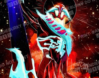 5x7" HOLOGRAPHIC Arcane Machine Herald Viktor Print | League of Legends
