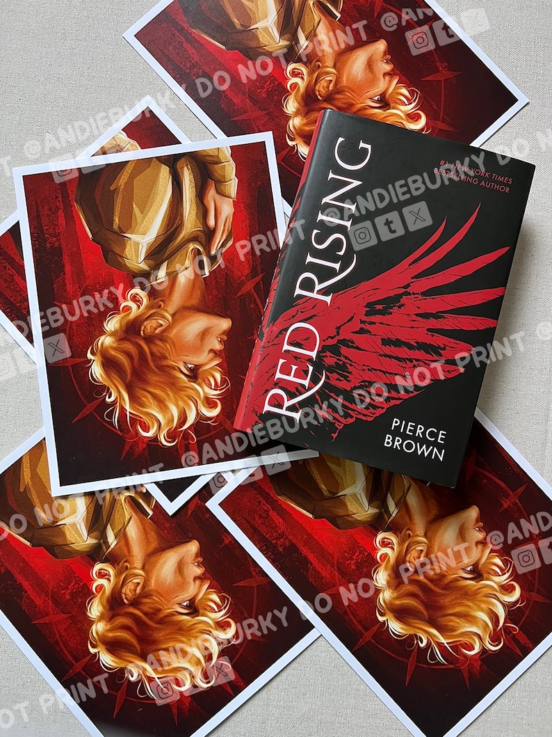 Cassius Au Bellona Print | Red Rising Fan Art | Morning Star by Pierce ...