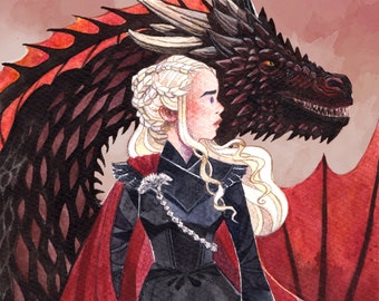 PRINT - Daenerys Targaryen