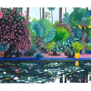 PRINT - PetitcoindeParadis n*2 - Jardin Majorelle