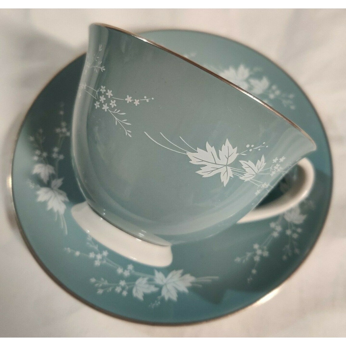 Royal Doulton Reflection Blue Tea Cup and Saucer Replacement Etsy