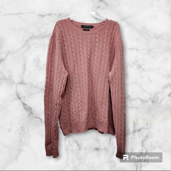 Vtg Lauren Ralph Lauren Womans Cashmere Sweater X… - image 1