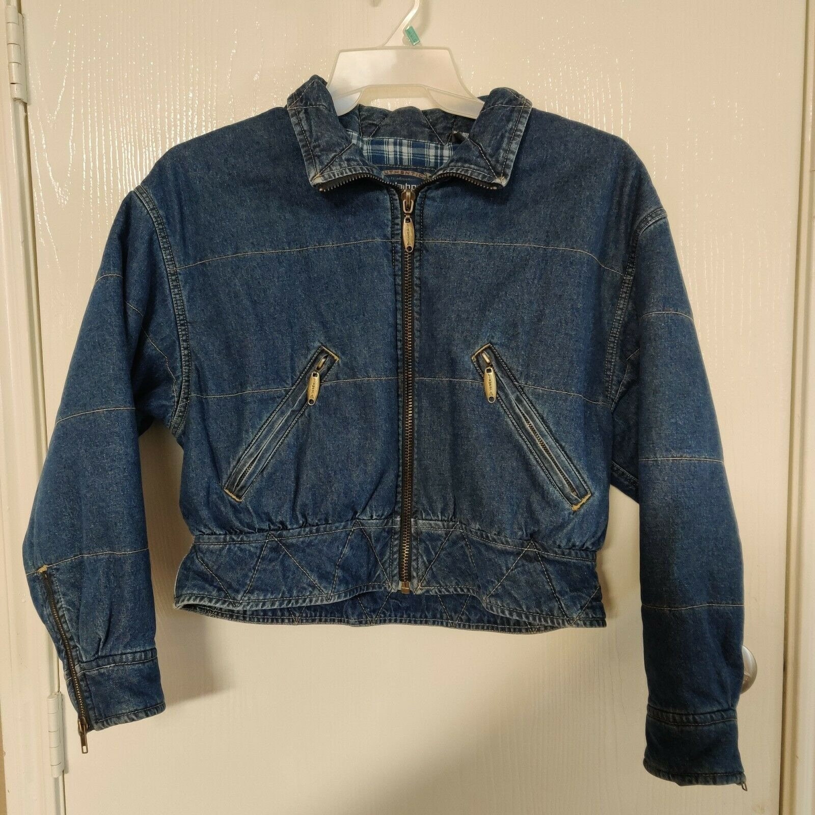 Vtg Liz Claiborne Womens Denim Lined 