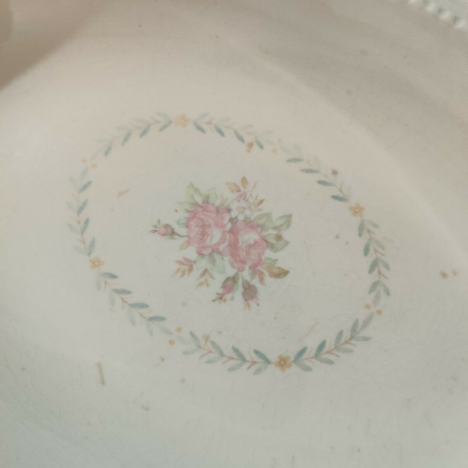 S/4 HARMONY HOUSE china MOUNT VERNON pattern Bread Plates - 6 1/4 USA Hall