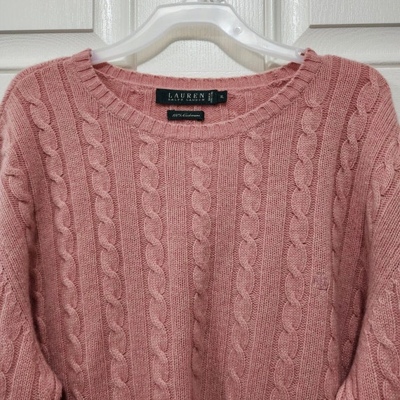 Vtg Lauren Ralph Lauren Womans Cashmere Sweater X… - image 2