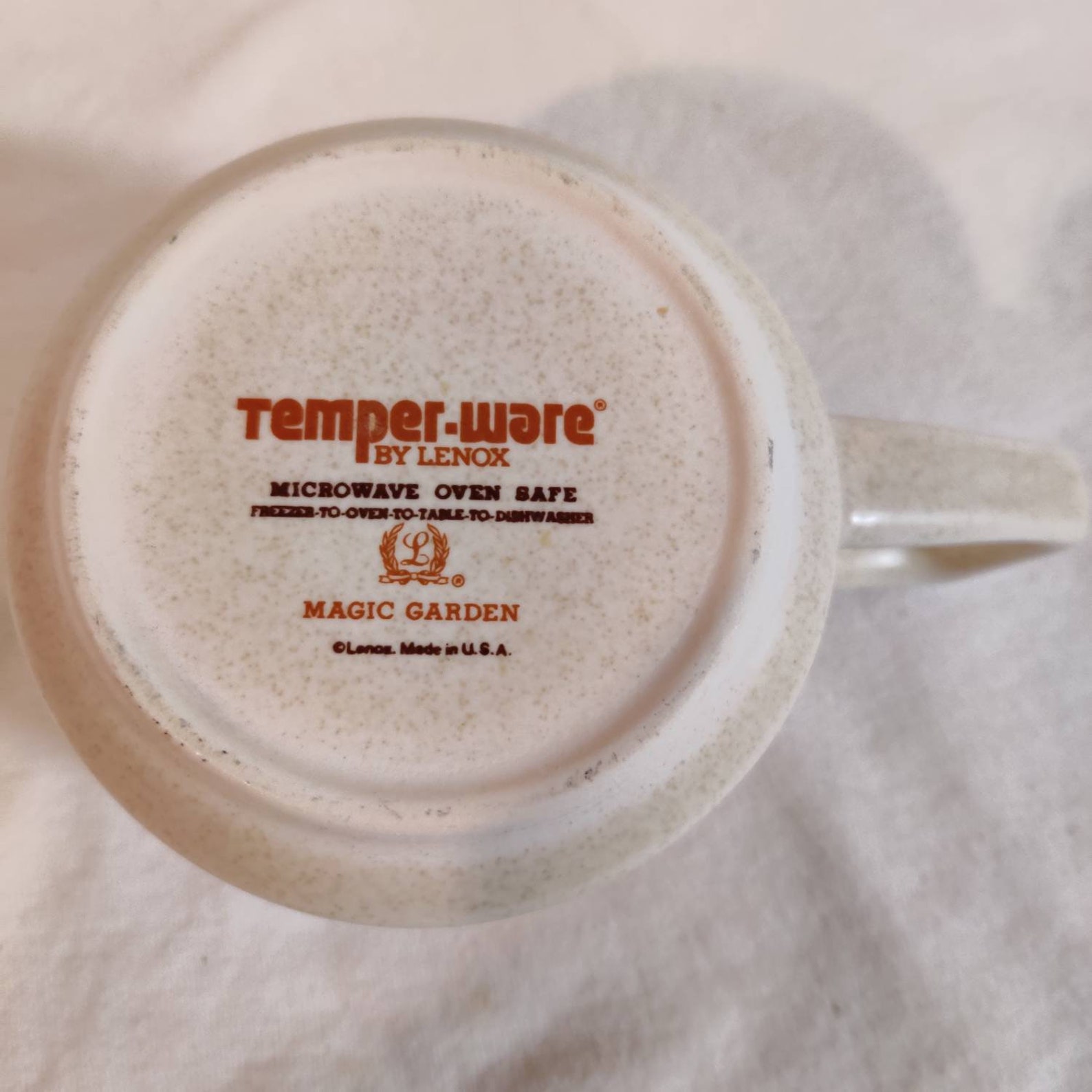 Lenox Temper Ware Magic Garden Creamer 10 Oz Etsy