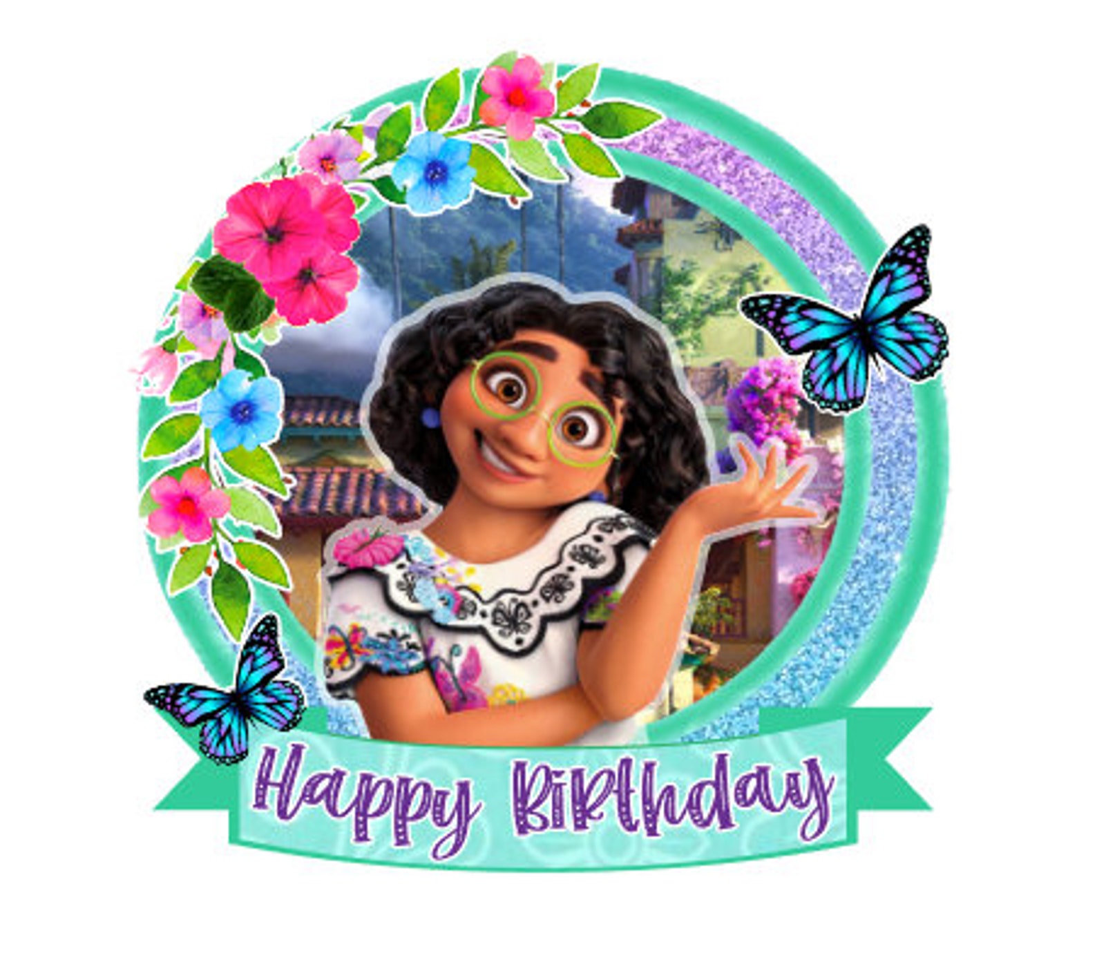 Encanto Cake Topper Printable Customize And Print