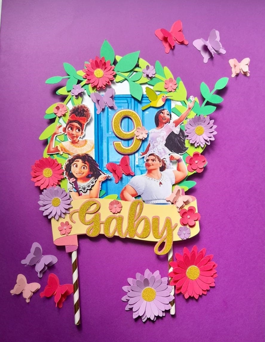 Encanto Cake Topper/ Party Decoration Encanto Caketopper Etsy UK