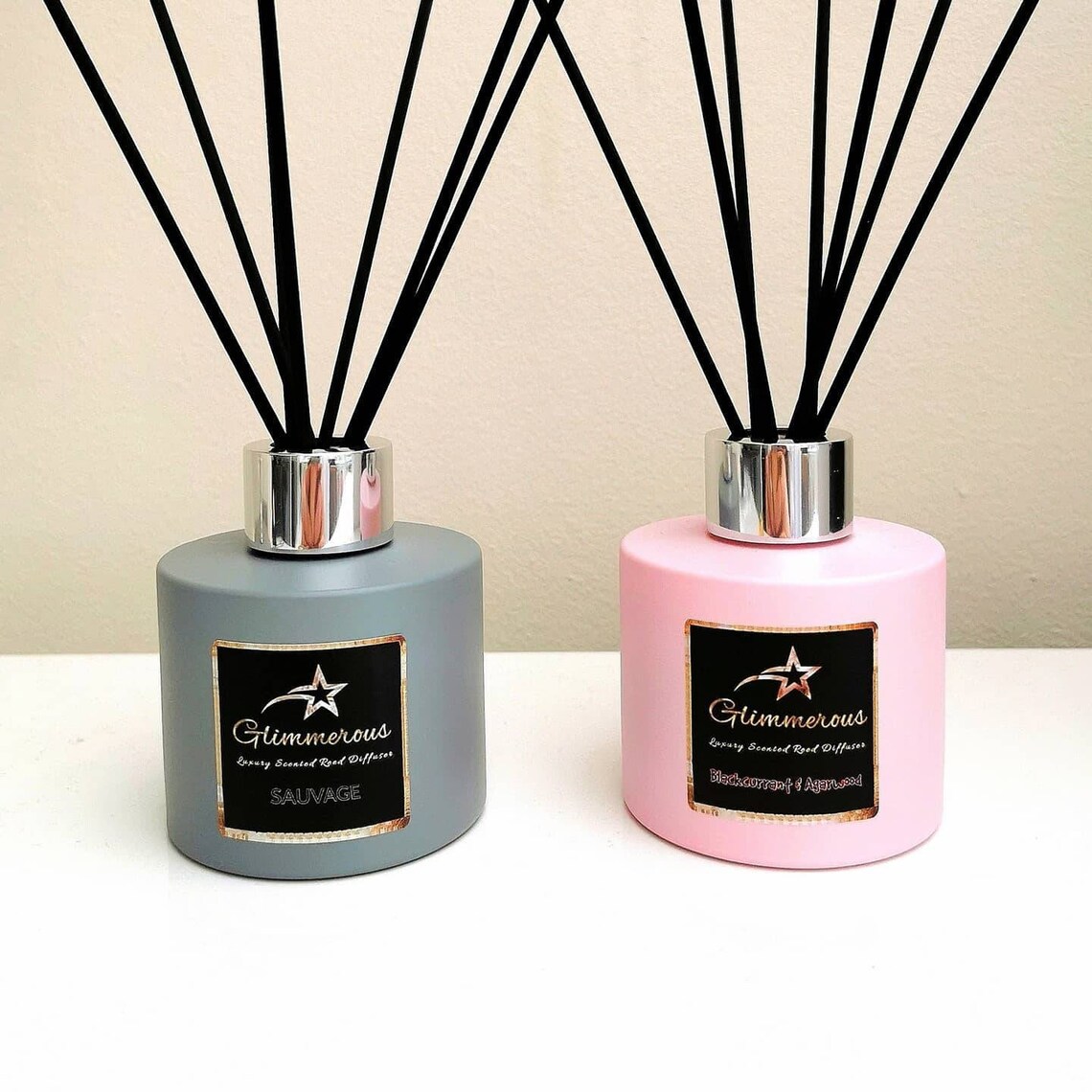 Luxury grey Reed diffuser gift boxed Etsy