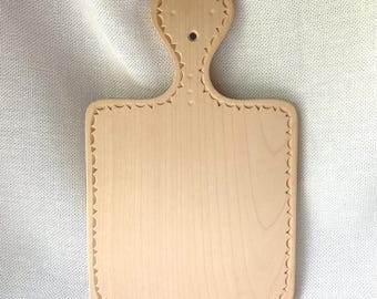 Vintage Swiss Style Small Carved Decorative Cutting Board