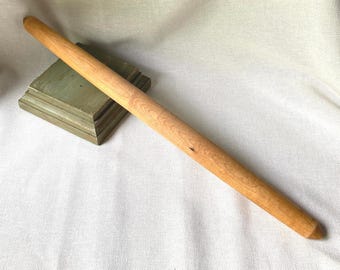 Vintage French Pastry Wooden Rolling Pin