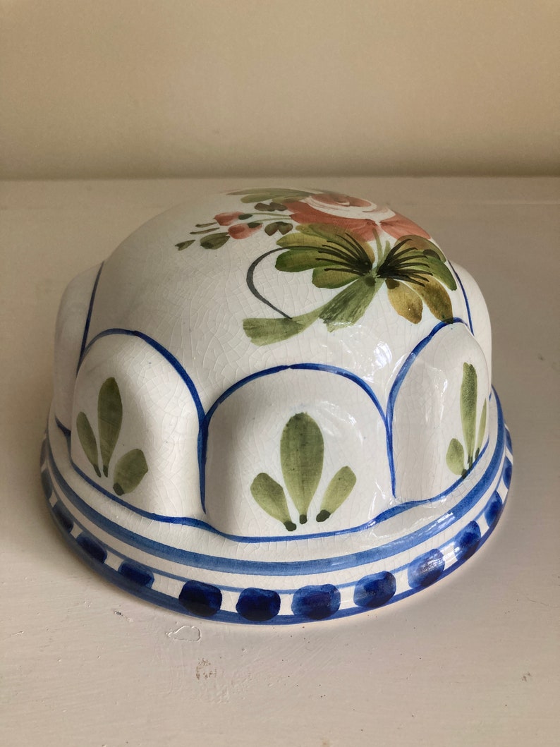 Vintage Bassano Ceramiche ABC Floral Hand Painted Ceramic Etsy