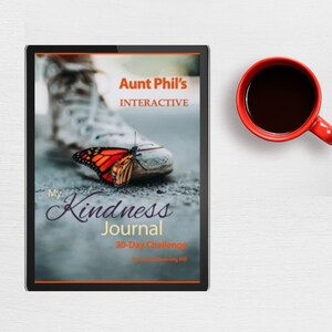 Kindness Journal, 30-Day Challenge, Digital Interactive Journal, Self Care Workbook, Writing Prompts, Digital Download