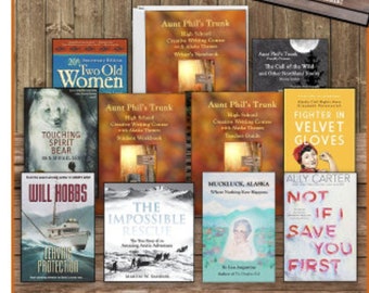 Creative Writing Course with Alaska Themes, Aunt Phil's Trunk Creative Writing for High School, Homeschool Curriculum, Textbooks Workbooks