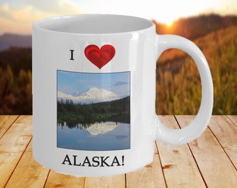 Denali Mug | Alaska Gift Mug | Alaska State Gift | Alaska Coffee Mug