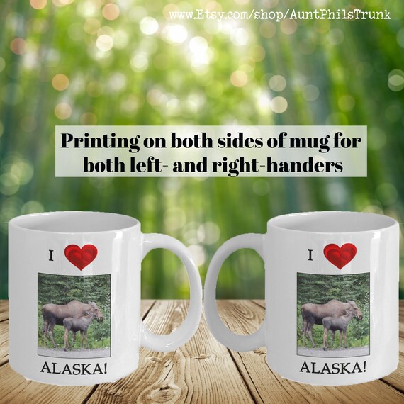 Moose Mug | Alaska Gift Mug | Alaska State Gift | Alaska Coffee Mug - Etsy