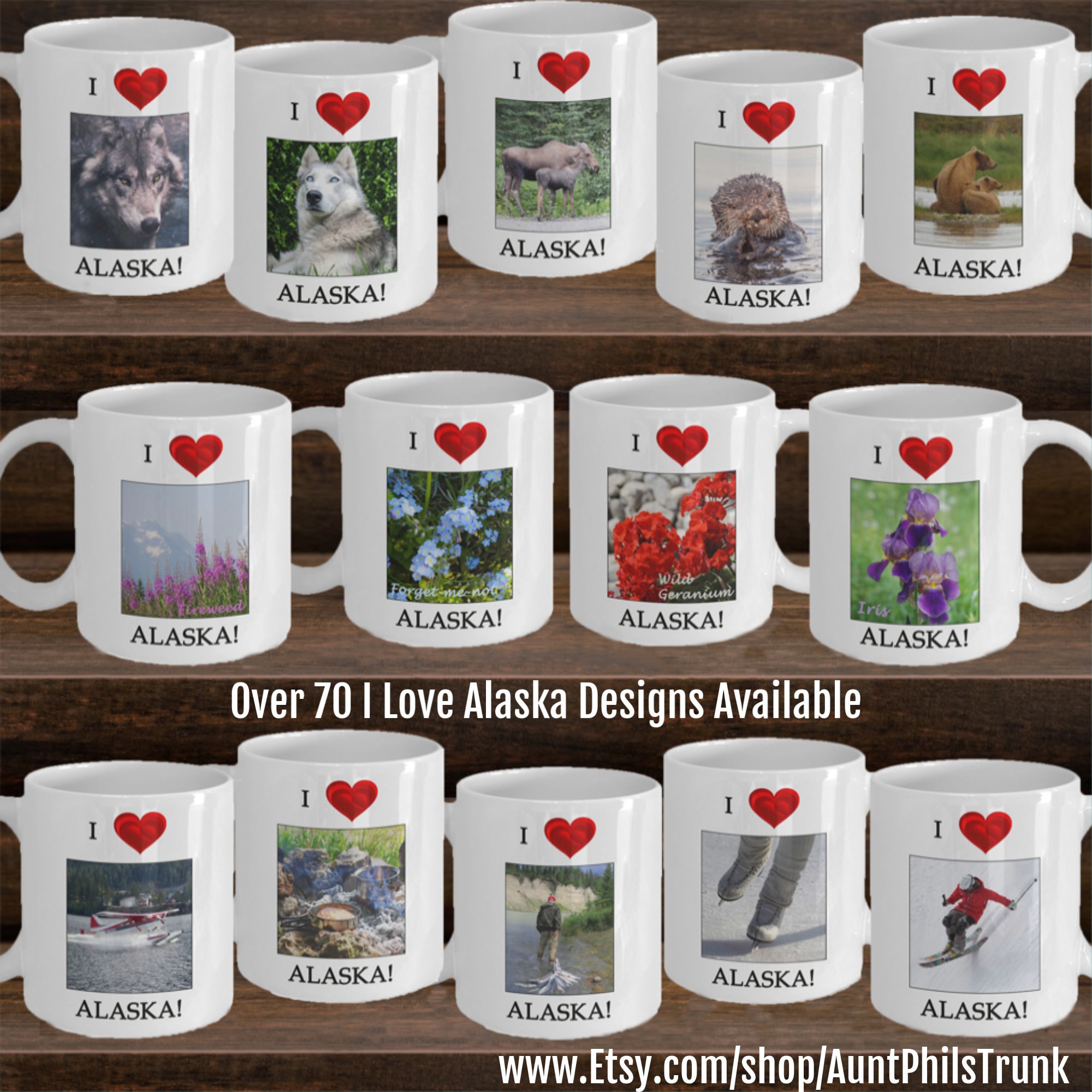 Moose Mug | Alaska Gift Mug | Alaska State Gift | Alaska Coffee Mug - Etsy