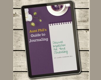 Discover Inspiration for Your Journaling, Journal Guide, Workbook for Journalers, Self Care Book