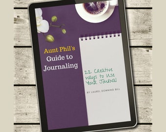 Journaling eBook, 22 Creative Ways to Use Your Journal, Gift for HerWriting Book, Workbook for Journalers