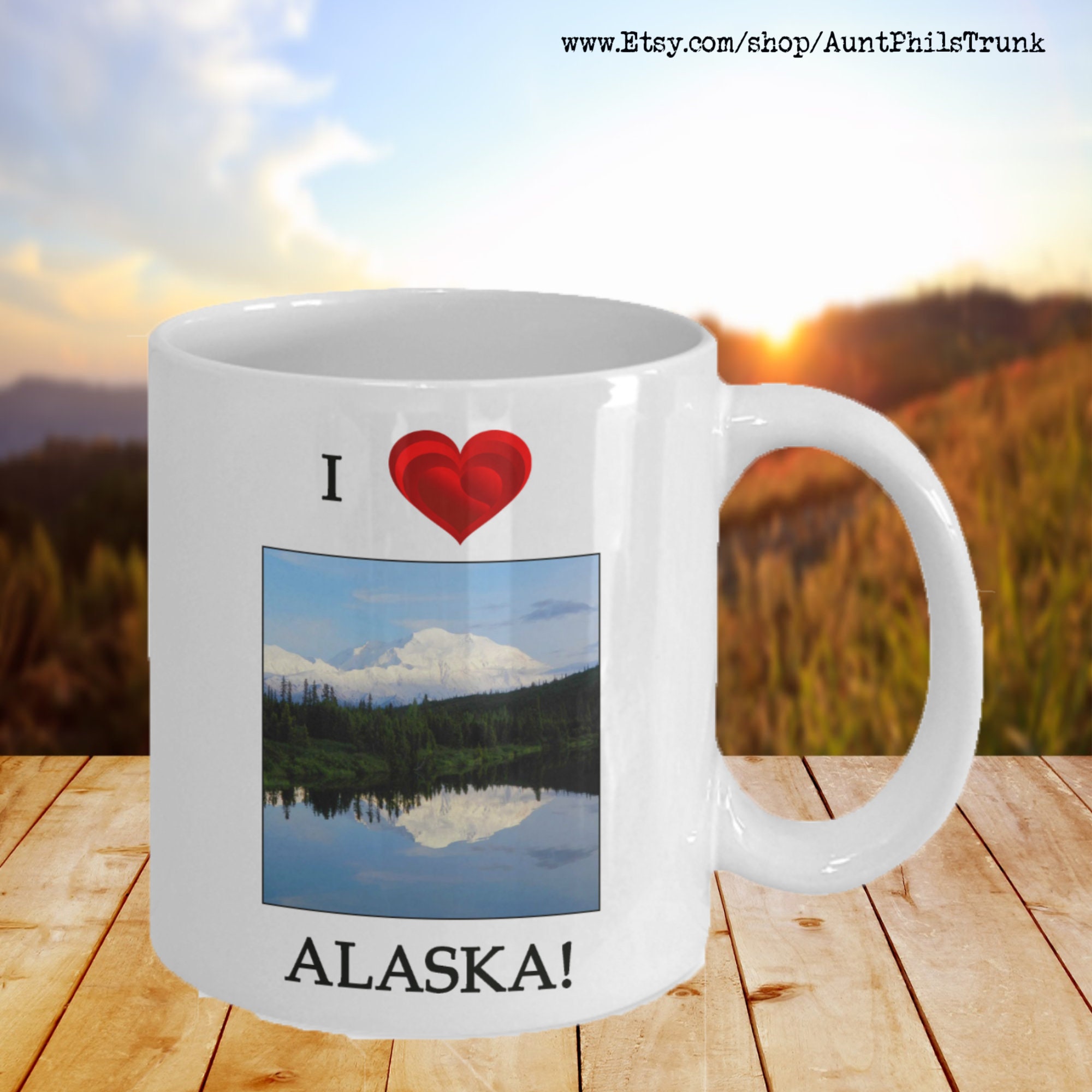 Denali Alaska Coffee Mug | I Love Alaska Gift
