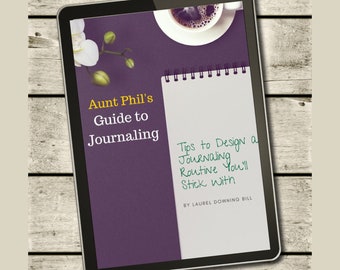 Tips to Design a Journaling Routine You'll Stick With, Instant Download ebook, Journal Kit, Workbook for Journalers