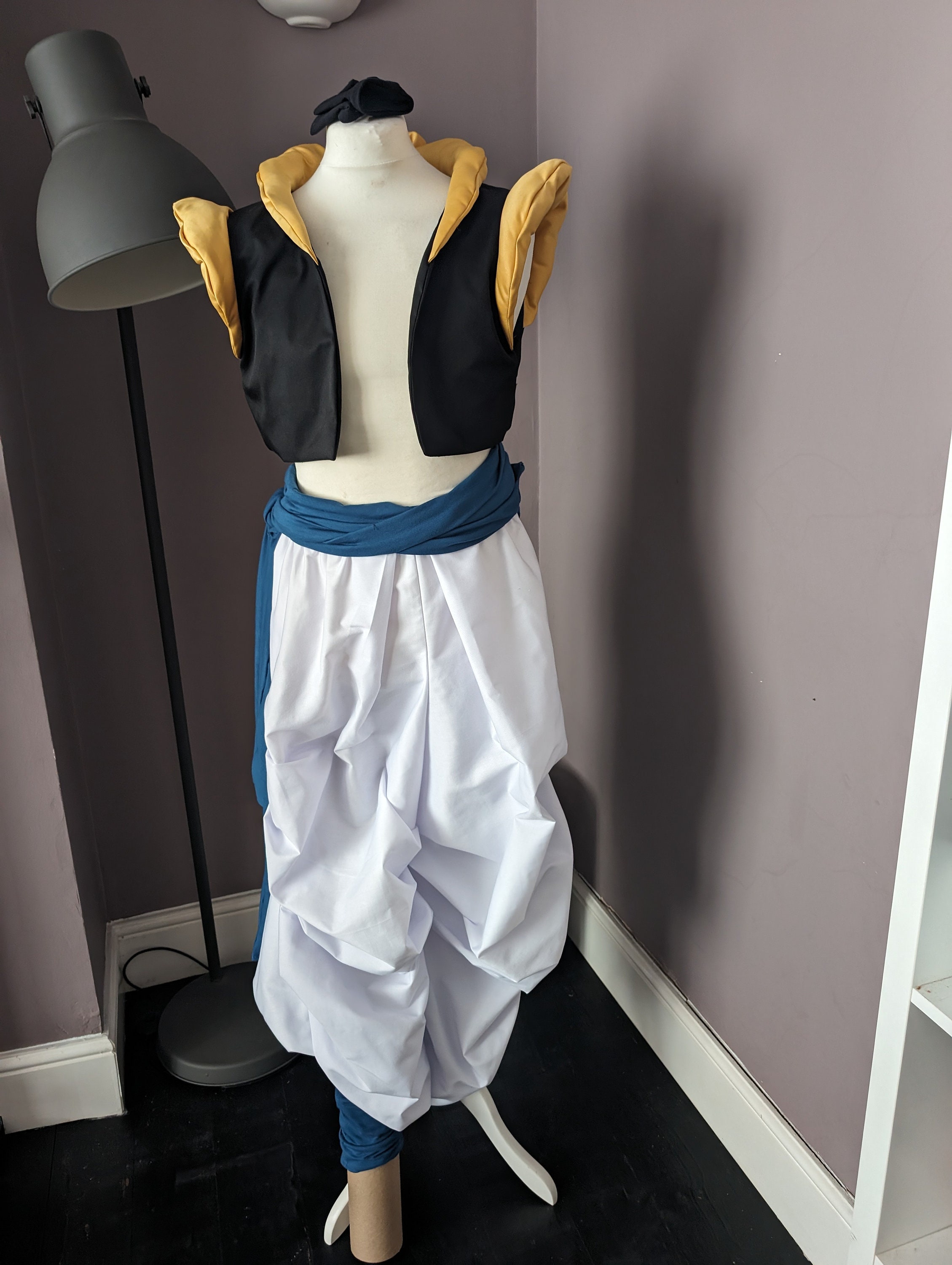 Gogeta/gogeta blue vest and trousers