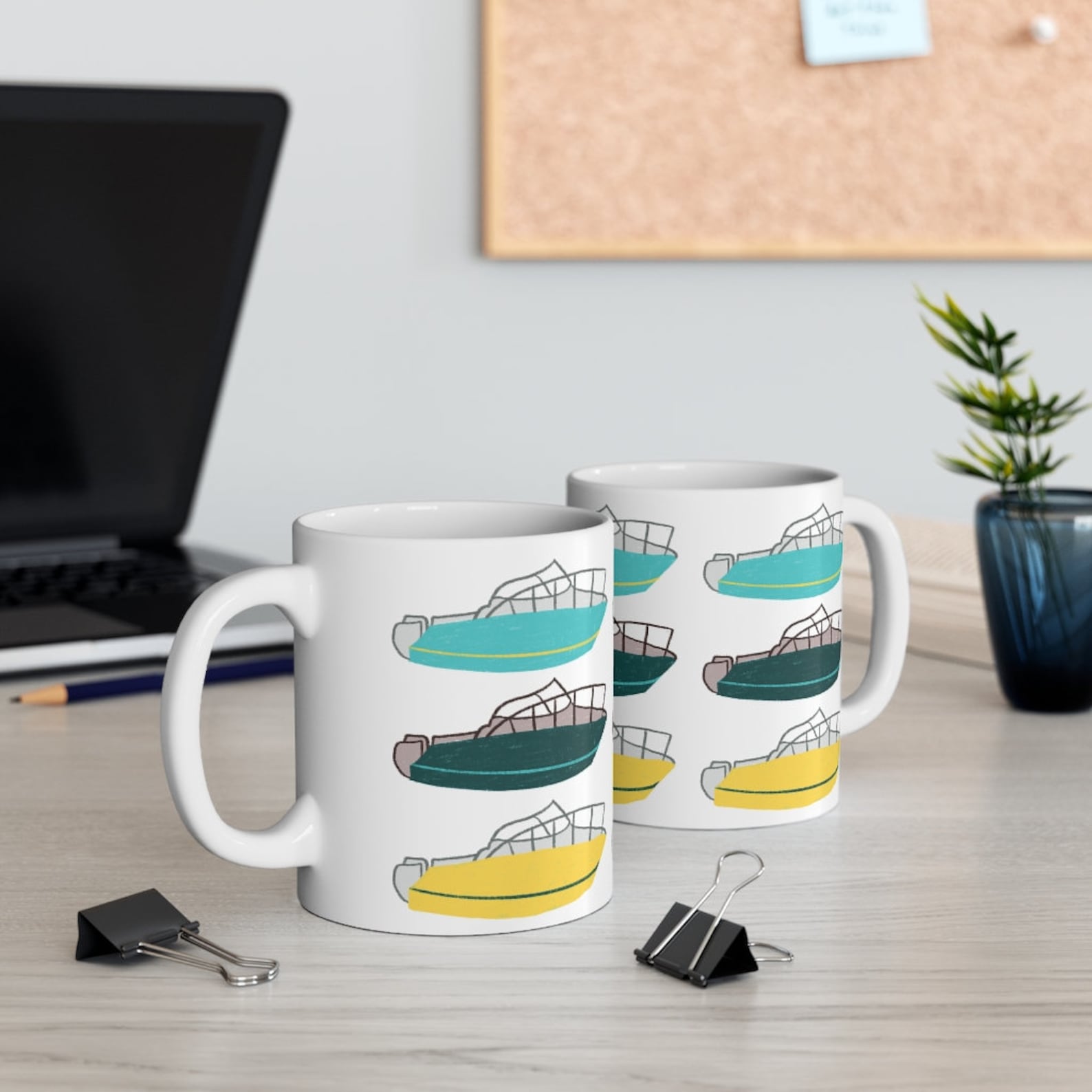 Boat Mug Sailing Mug Boat Coffee Cup Boat Cup Fishing Etsy