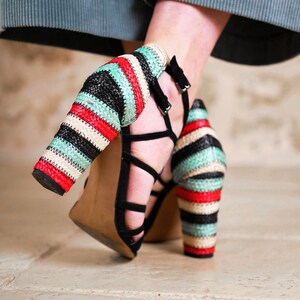 Sandales femme originales colorées top