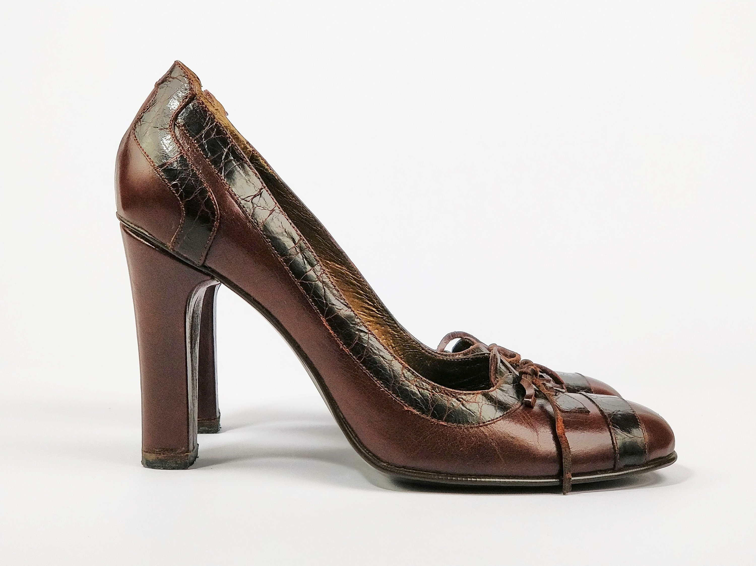 brown heels uk